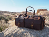Weekender Duffle Bag - Vintage Leather