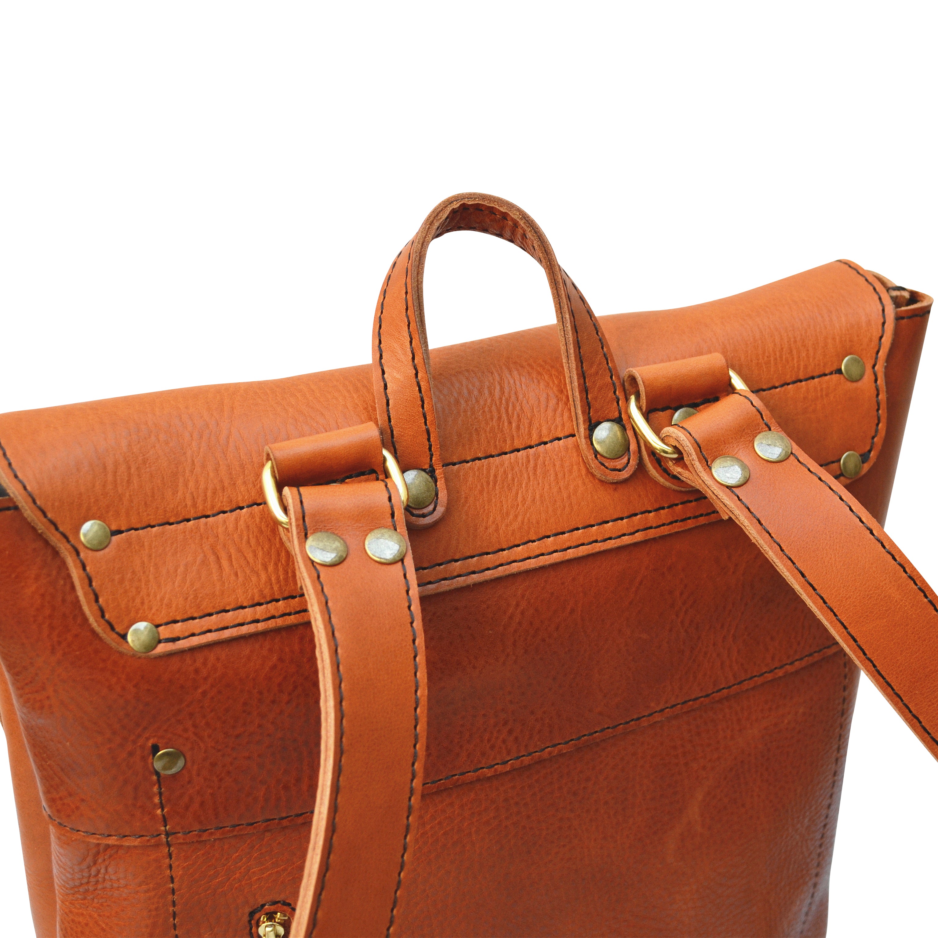 1050s leather backpack Leather Rucksack