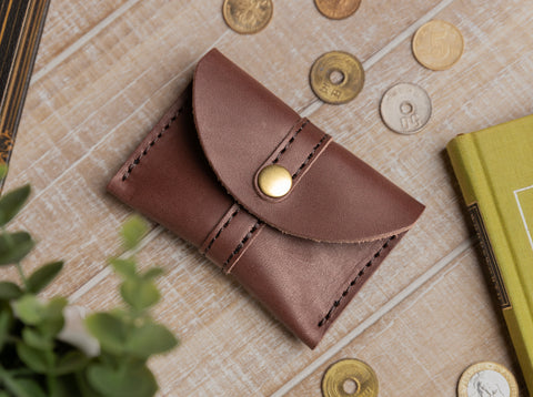 Handmade Small Leather Coin Purse | RGC Handmade – By The Mountain