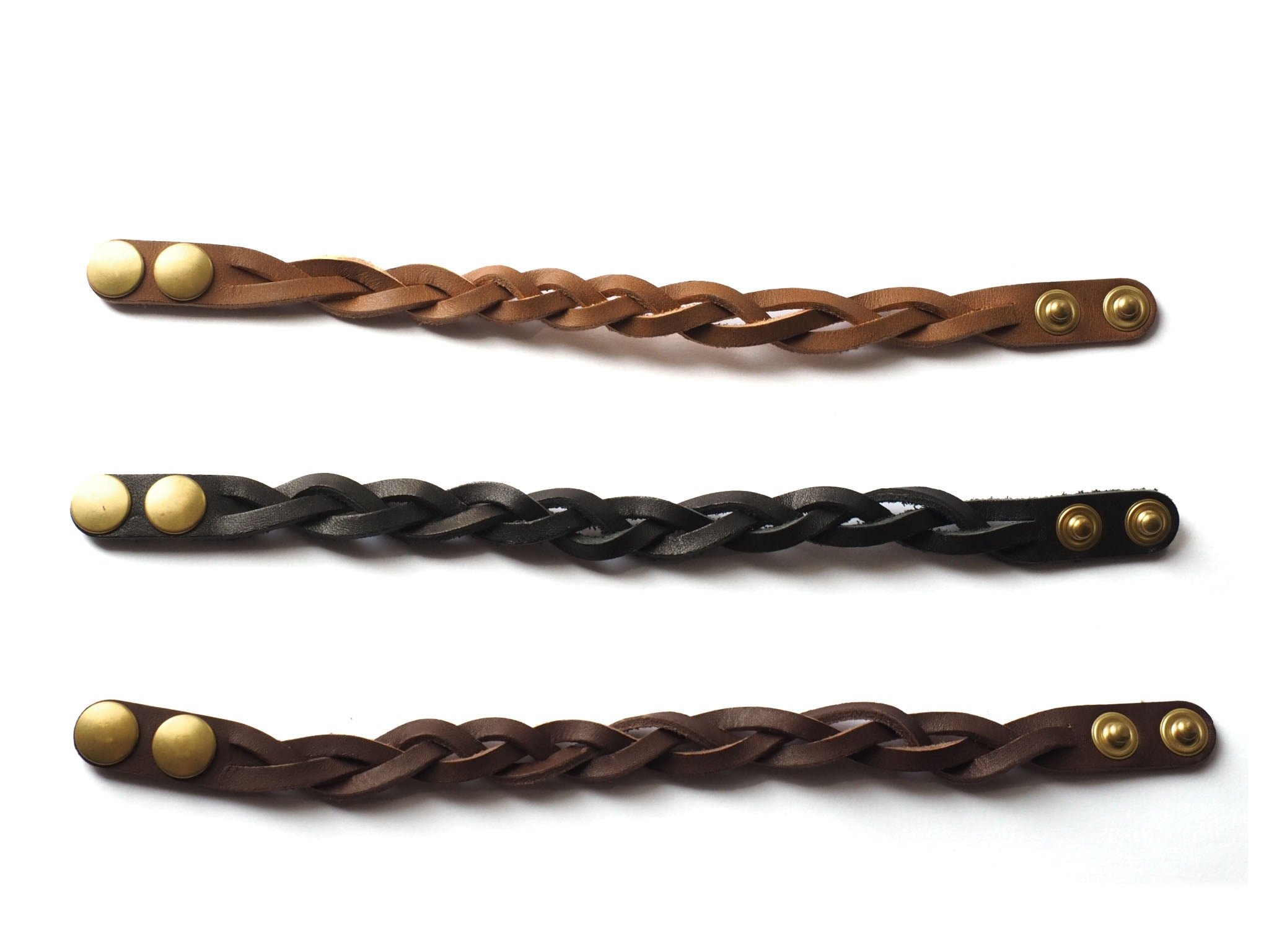 3mm Braided Leather Bracelets | 4 More Colors | Magnetic Closure | Unisex Bolo Grape Purple