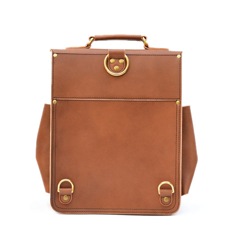 backpack messenger bag hybrid leather Messenger Backpack