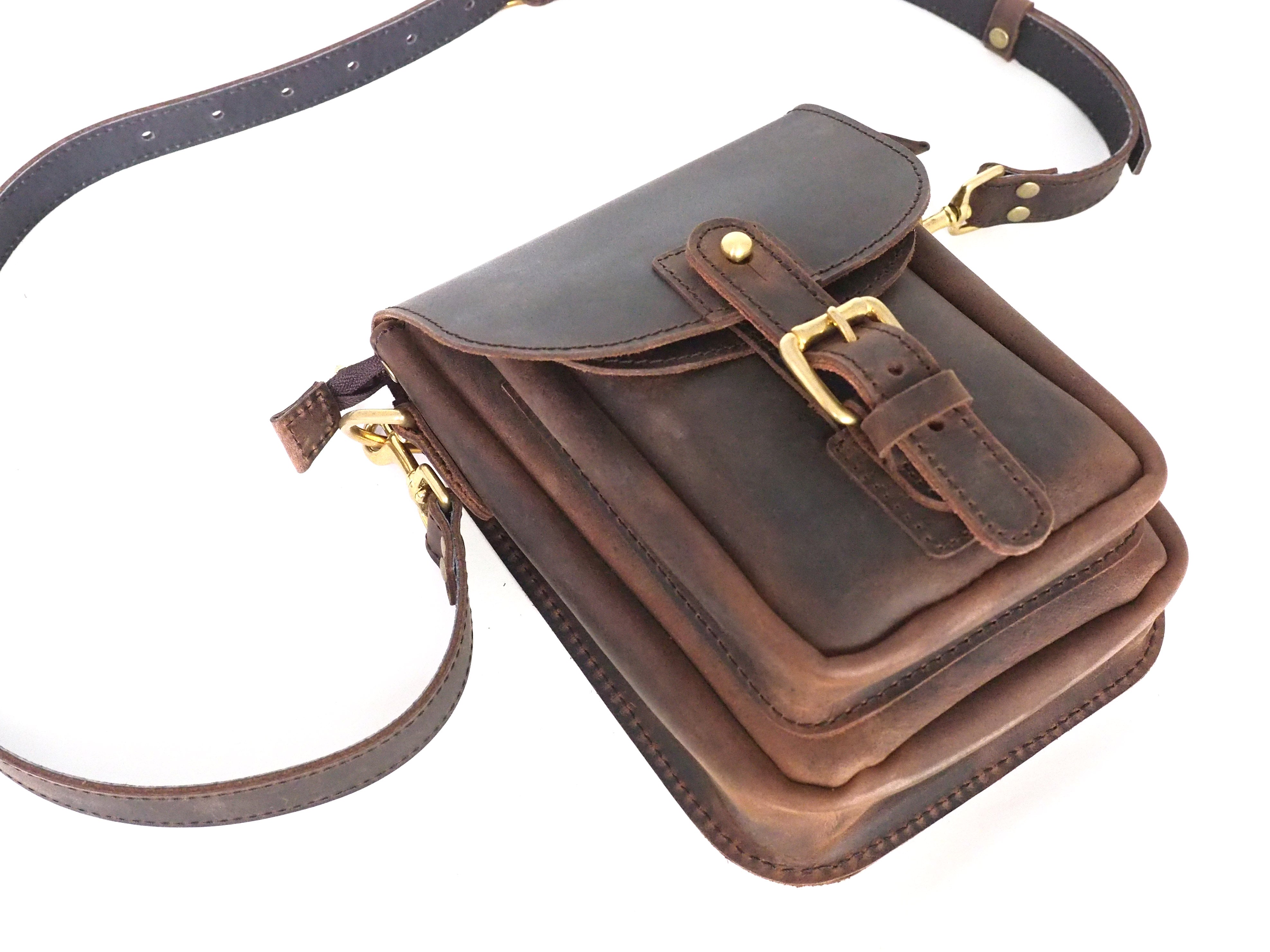 EDC Bag - Leather Crossbody Messenger Bag for Men & Women – Marlondo  Leather Co.